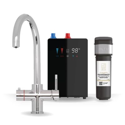 4OUR Chrome & Nexus 4-1 Swan Instant Boiling Water Tap
