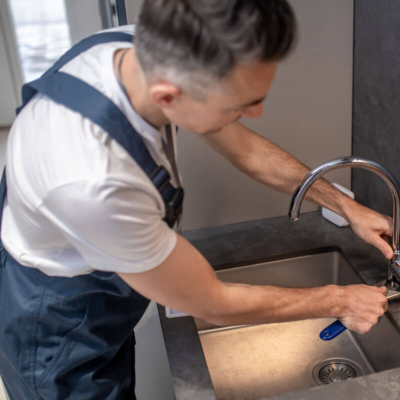 boiling water tap installation
